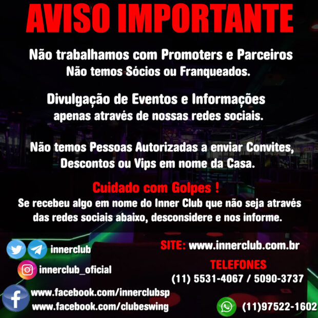 Aviso Importante