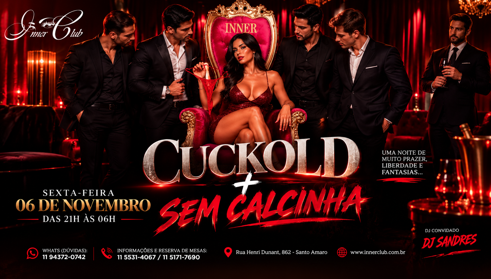Cartaz de Festa VIP no Inner Club (1)